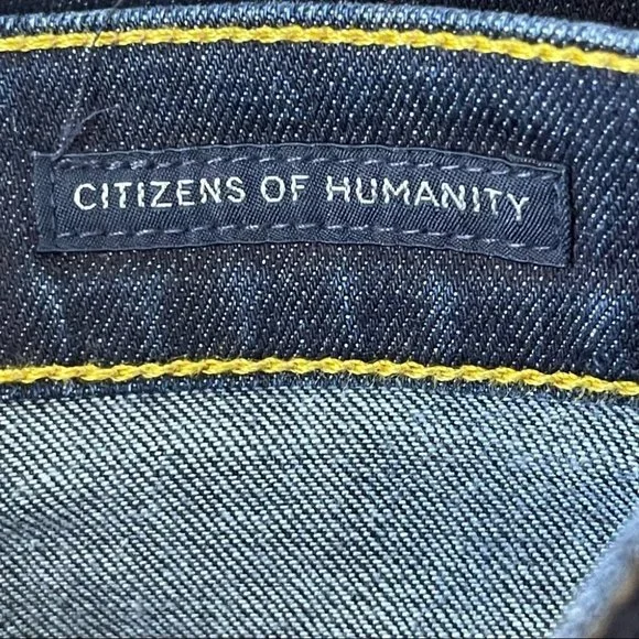 ❌SOLD❌ CITIZENS Of Humanity Men's Core Slim Straight Blue Denim Jeans Size 30 - Picture 8 of 10